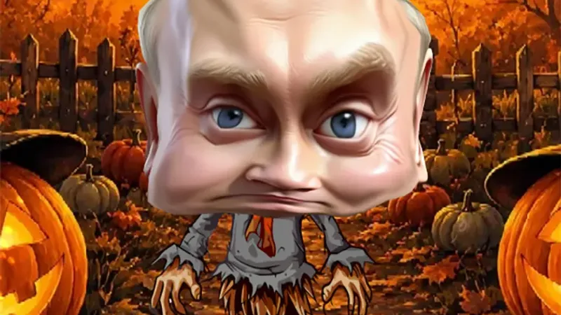 Funny Halloween Face